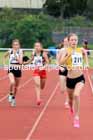 Girls under-15s 1500 metres, 2023 Northern Under-13s, Under-15s and Under-17s, Middlesbrough.  Photo: David T. Hewitson/Sports for All Pics